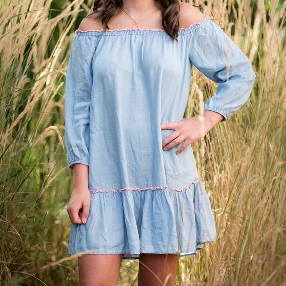 American Eagle (aerie) off the shoulder dress - Picture 4 of 4